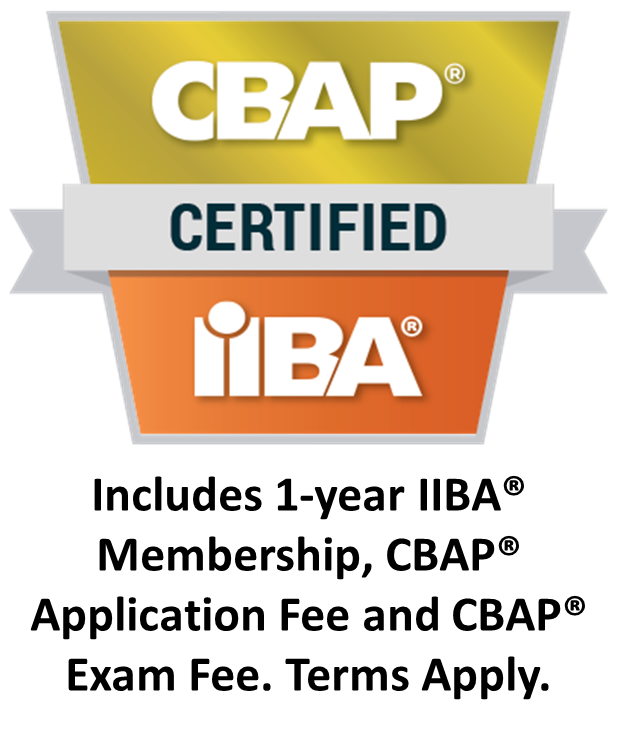 CBAP Exam Voucher @ USD 634