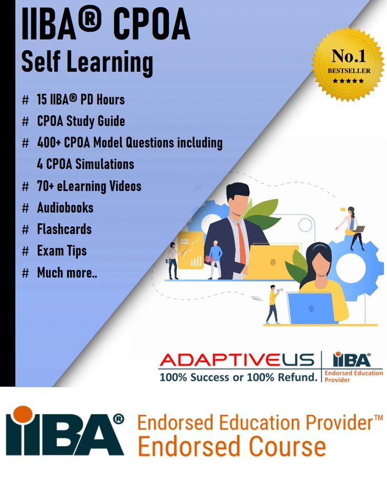 CPOA Self Learning (On-demand course) | $299 with $50 OFF