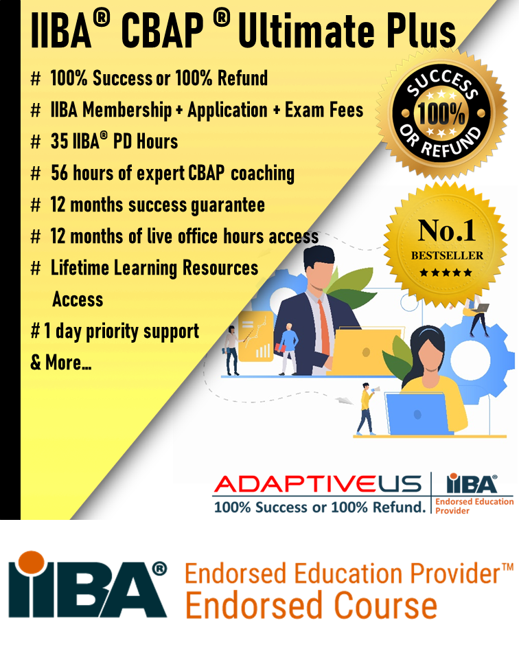 CBAP Ultimate Plus (With IIBA Fees)