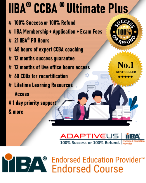 CCBA Ultimate Plus (With IIBA Fees)