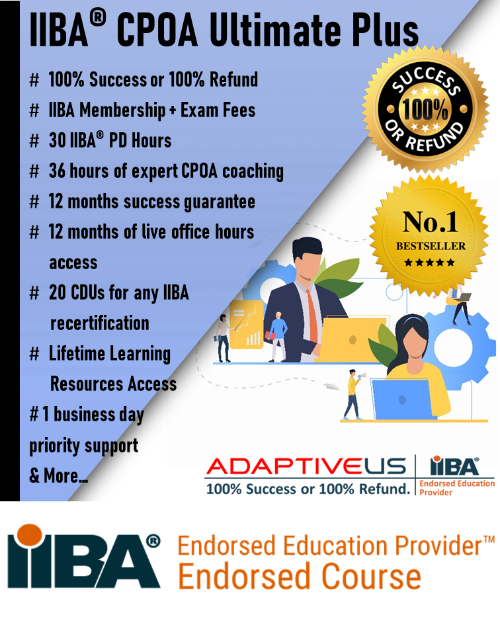 CPOA Ultimate Plus (With IIBA Fees)