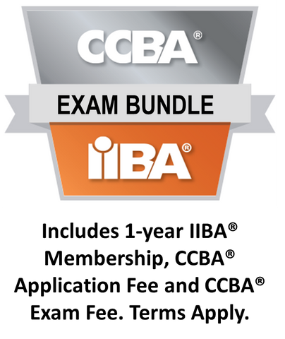 CCBA Exam Bundle @ $534