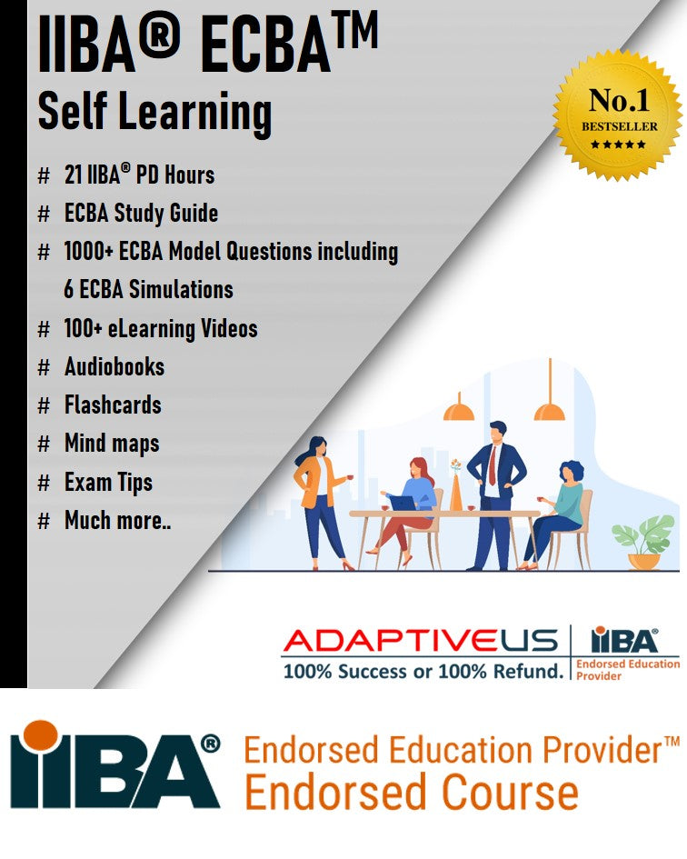 ECBA Self Learning (On-demand course) | 21 PD Hours | $199 with $50 OFF