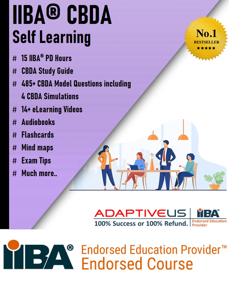 CBDA Self Learning (On-demand course) | $299 with $50 OFF