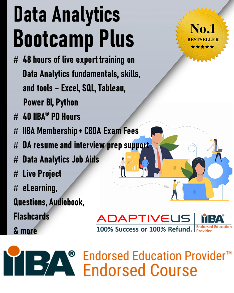 data analytics bootcamp - day 19 - python - intensive... Adaptive US Data Analytics Bootcamp Plus (With IIBA Exam Bundle ...