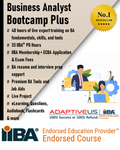 Adaptive US Business Analyst Bootcamp Plus (With IIBA Exam Bundle)