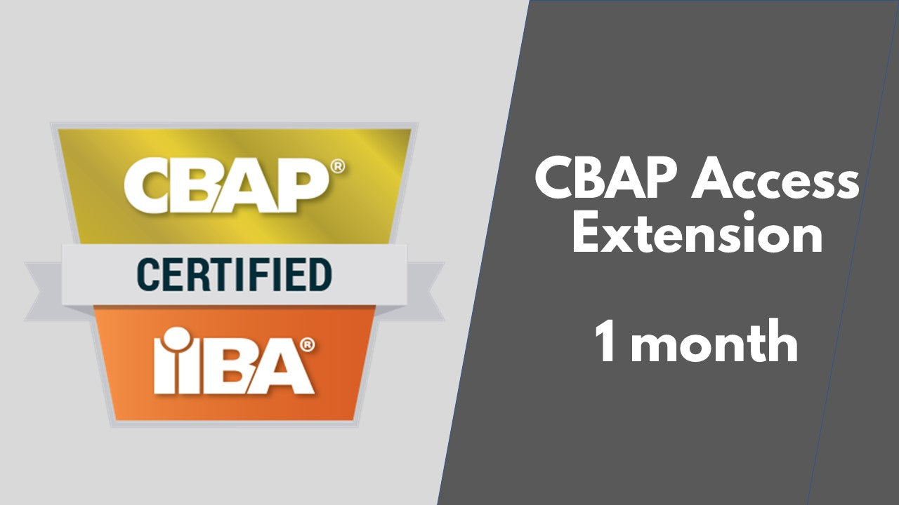 1 Month Access Extension-CBAP