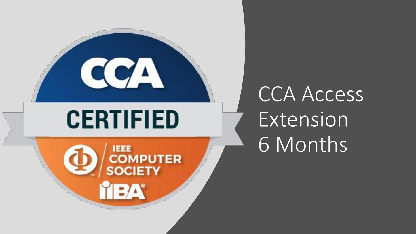6 Month Access Extension-CCA