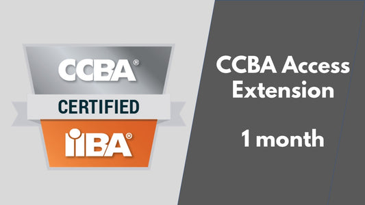 1 Month Access Extension-CCBA