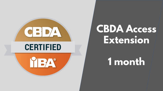 1 Month Access Extension-CBDA