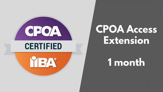 1 Month Access Extension-CPOA